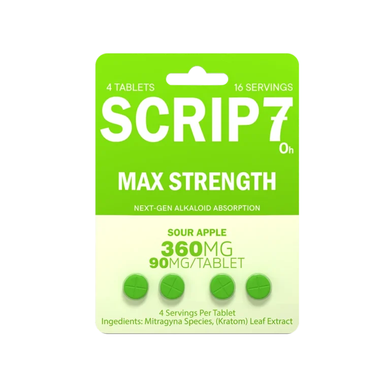 SCRIPT - 90MG - SOUR APPLE - SINGLE - RENDER